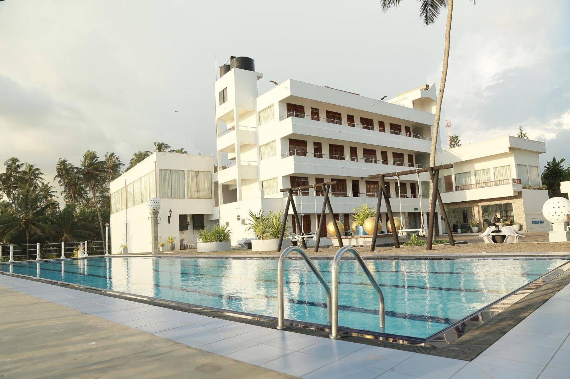 New Ocean Hill Hotel Hikkaduwa Exterior foto